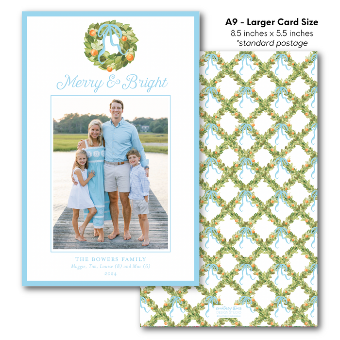 A9 Large Holiday Cards