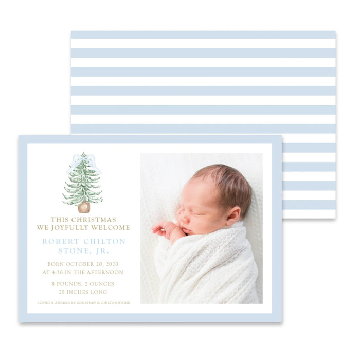 Birth Announcement Holiday Cards