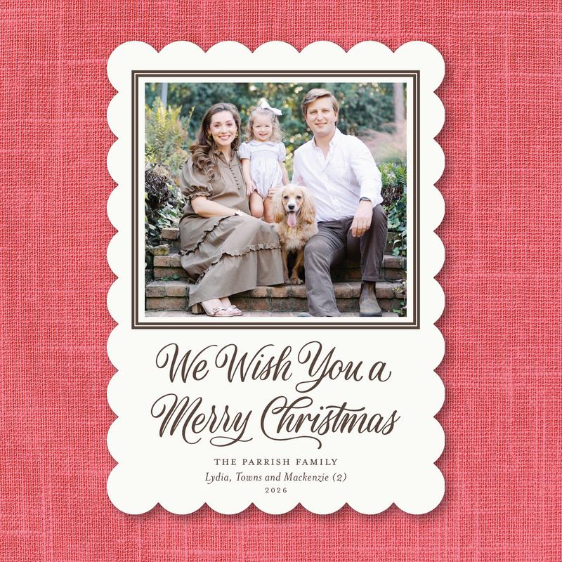 Die-Cut Holiday Cards