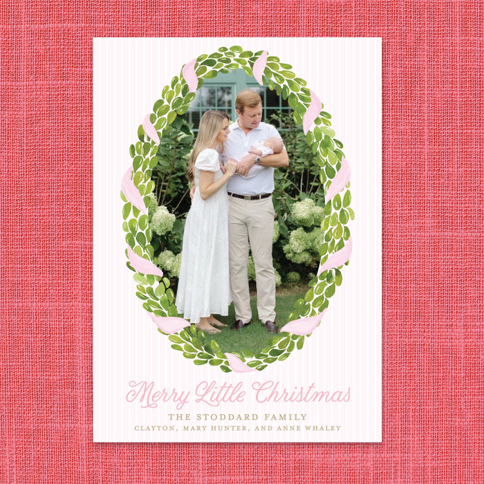 Holiday Cards for a New Addition