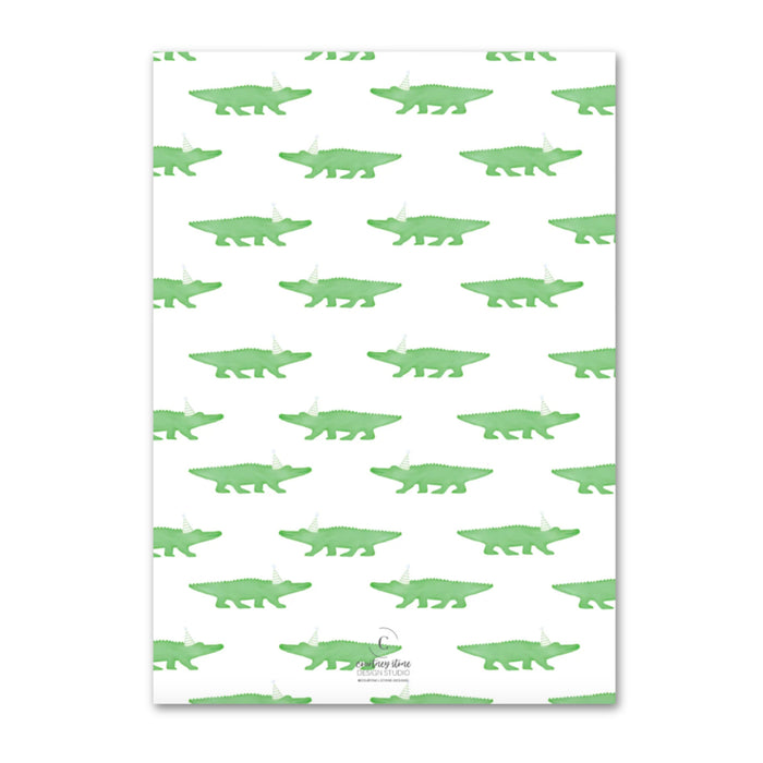 Alligator Birthday Invitations