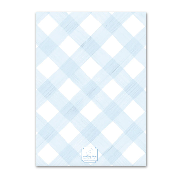 Blue Sleigh Birthday Invitations