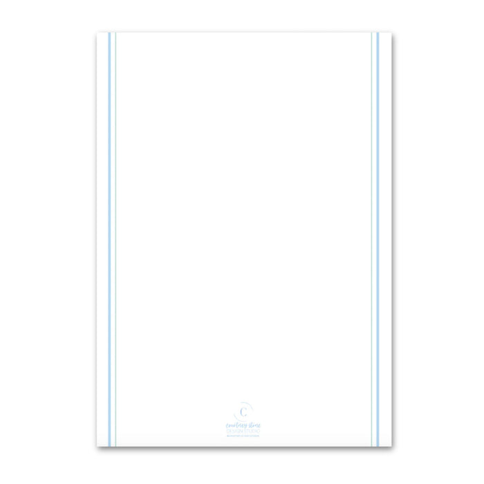 Ombre Piñata Blue Birthday Invitations