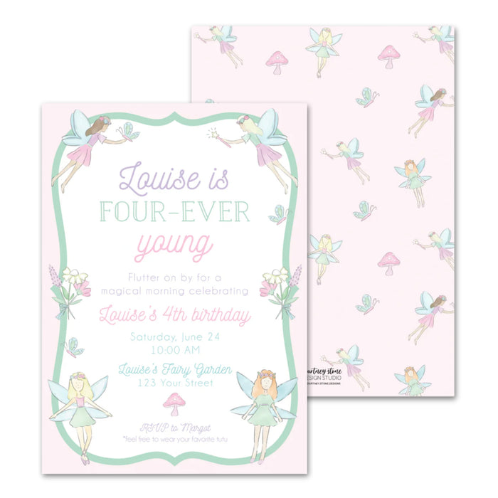 Fairy Birthday Invitations