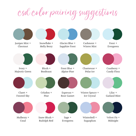 a poster with a bunch of different colors