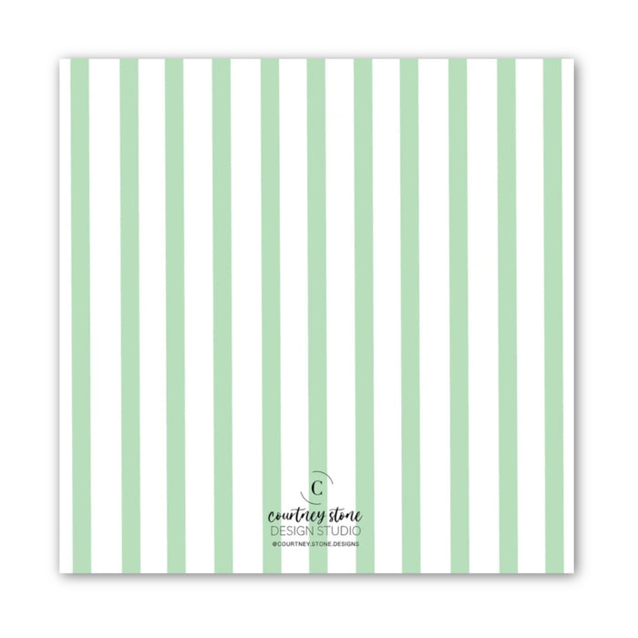 Kellie Floral Block Print Calling Card