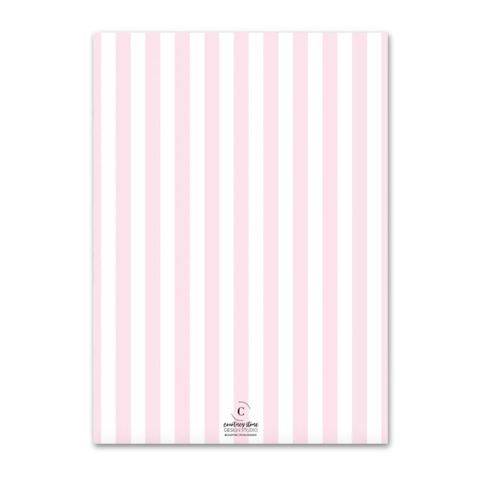 Pink & Sherbert Ribbon Shower Invitations