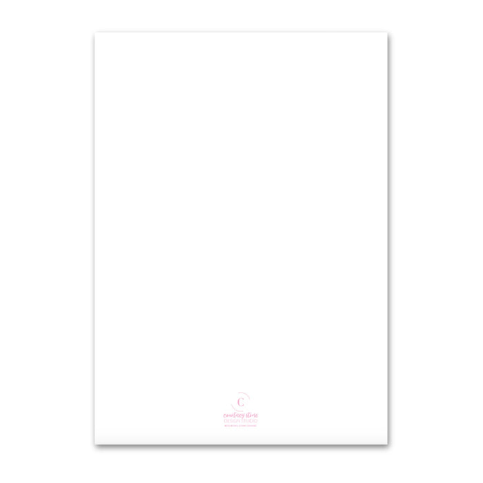 Monogram Bow Wreath Birthday Invitations