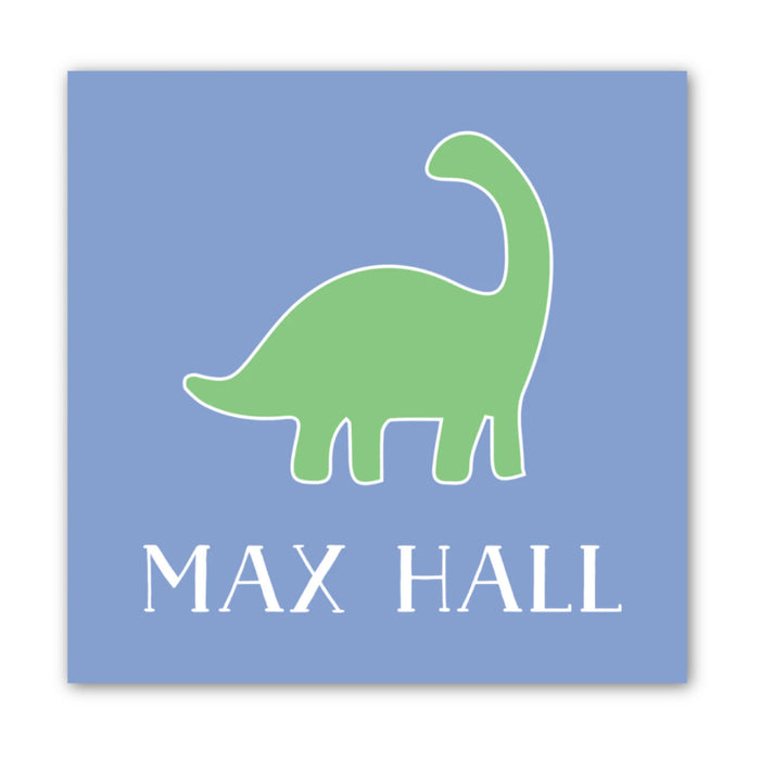 Blue Dino Calling Card