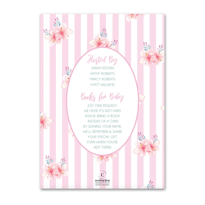 Aloha Baby Shower Invitations