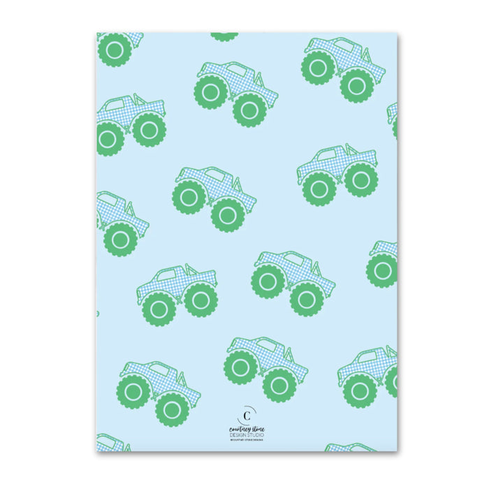 Monster Truck Birthday Invitations
