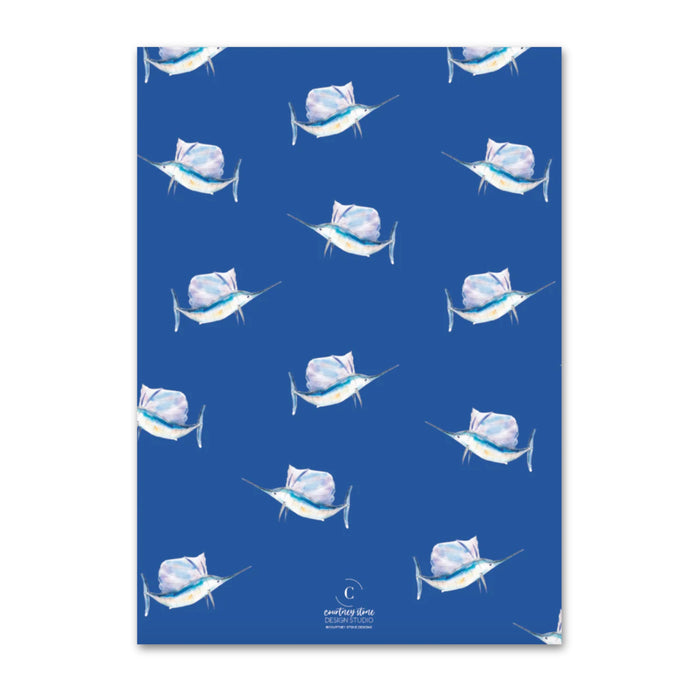 Marlin Shower Invitations