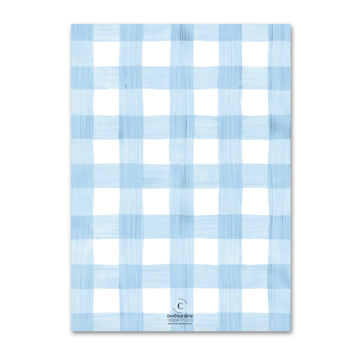 Puppy Crest Birthday Invitations - Blue