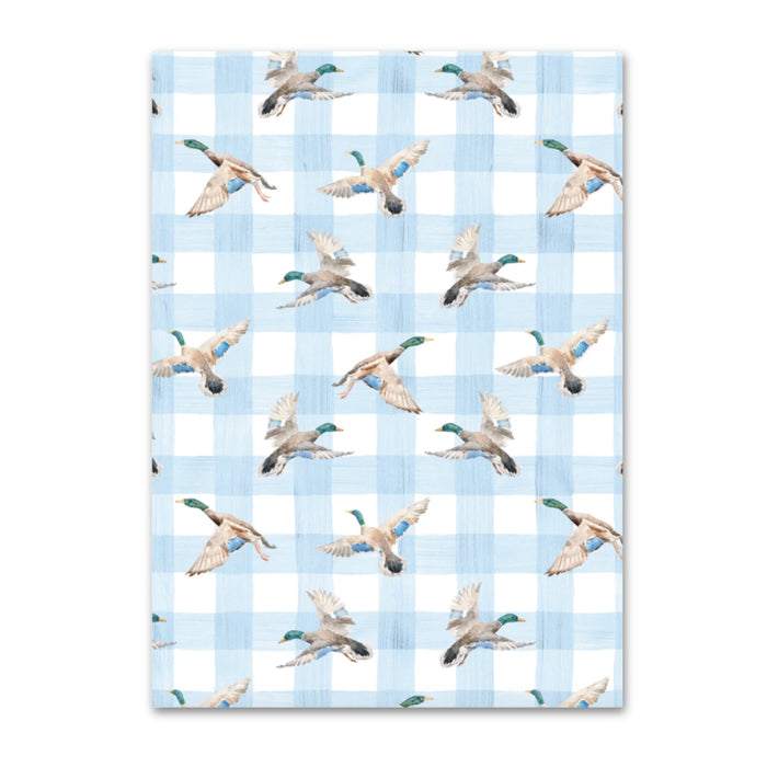 Duck Crest Birthday Invitations