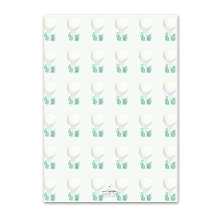 Golf Birthday Invitations