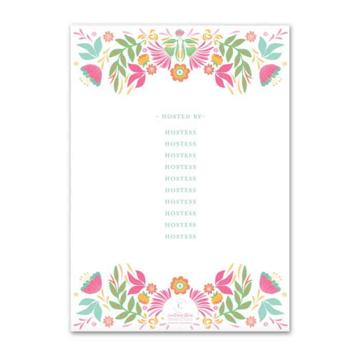 Fiesta Shower Invitations