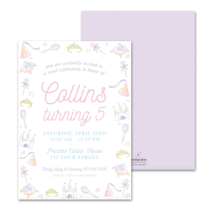 Princess Birthday Invitations
