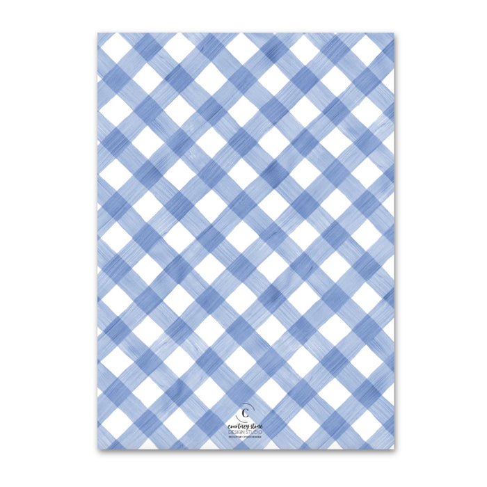 Patriotic Red, White, & TWO Birthday Invitations - Boy