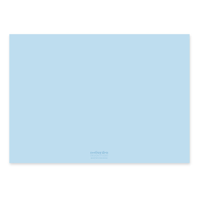 Classic Eucalyptus Laurel Holiday Card - Horizontal