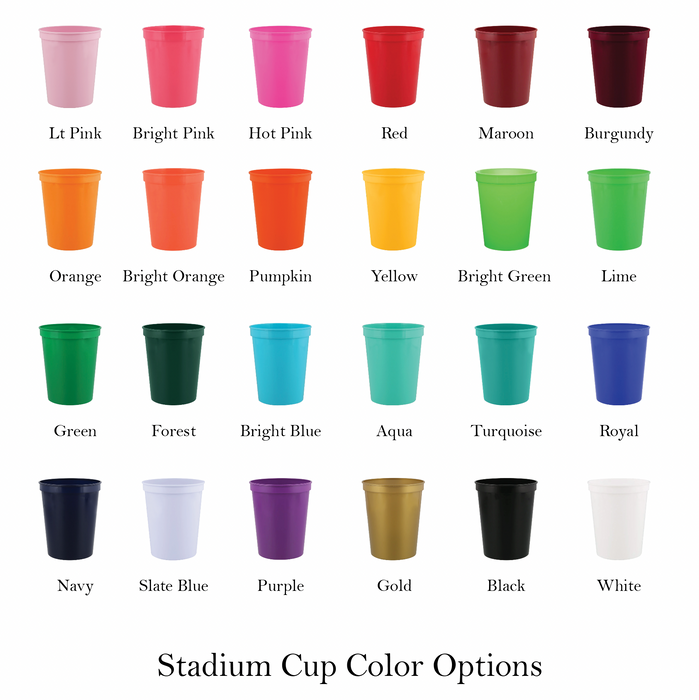 Custom 16oz Stadium Cups