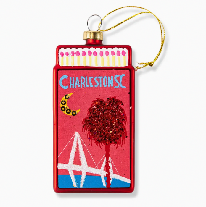 Charleston Matchbook Holiday Ornament