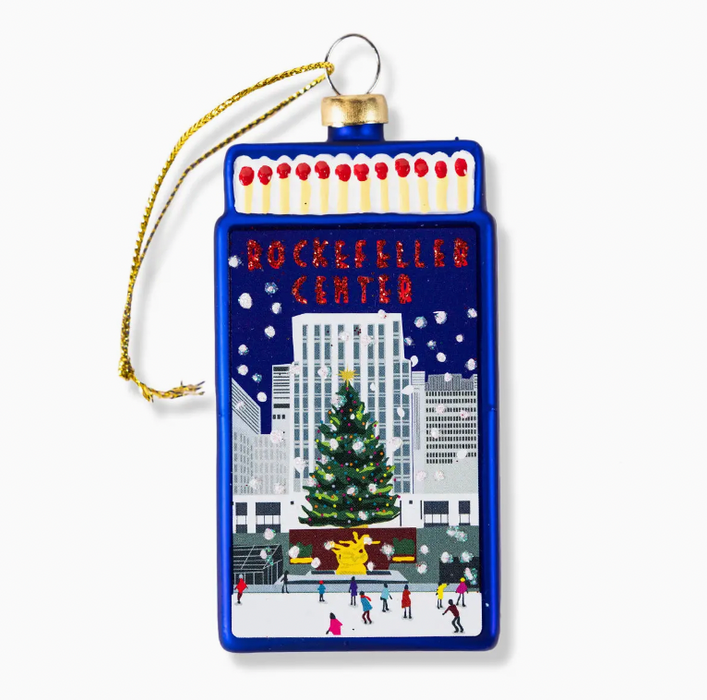 NYC Matchbook Holiday Ornament