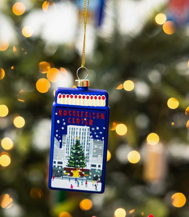 NYC Matchbook Holiday Ornament