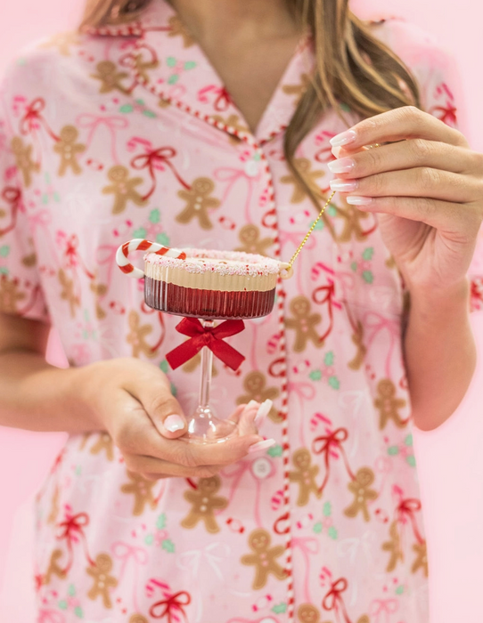Peppermint Espresso Martini Ornament