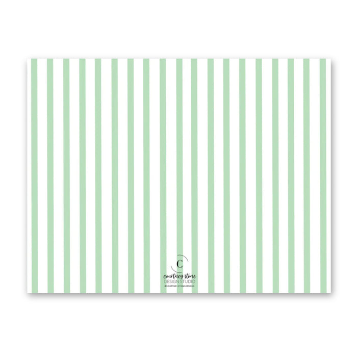 Kellie Floral Block Print Stationery