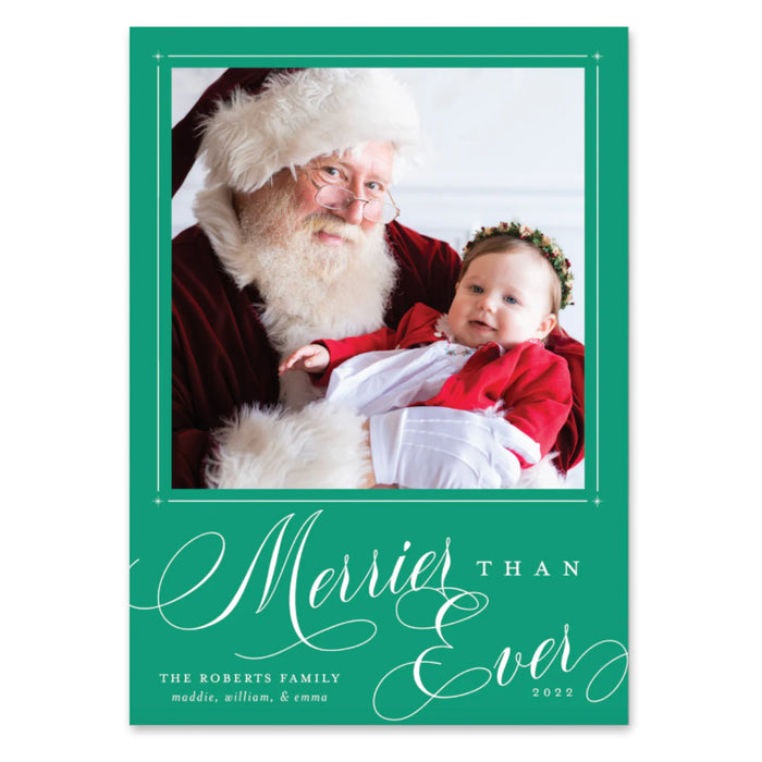 Merrier Than Ever Holiday Card