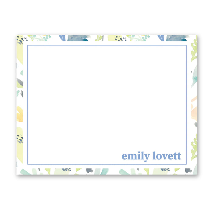 Painted Watercolor Stationery
