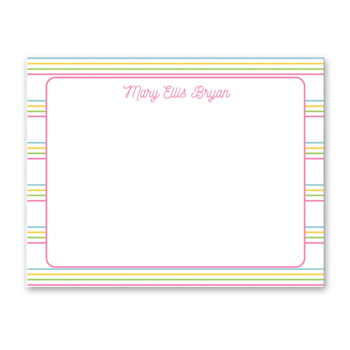 Candy Stripe Stationery