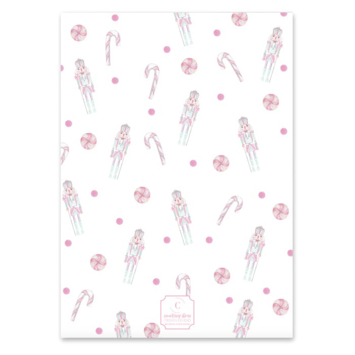 Sweet Christmas Nutcracker Holiday Card