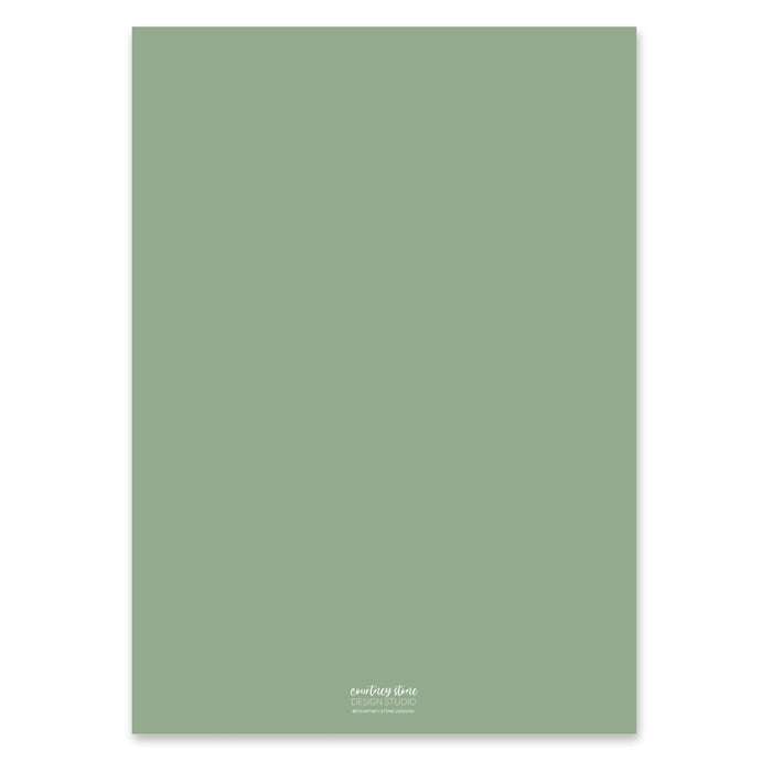 Chinoiserie Frame Holiday Card - Pink
