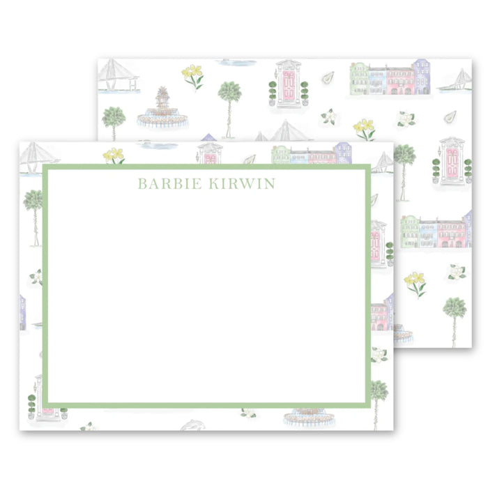 Charleston Toile Color Stationery