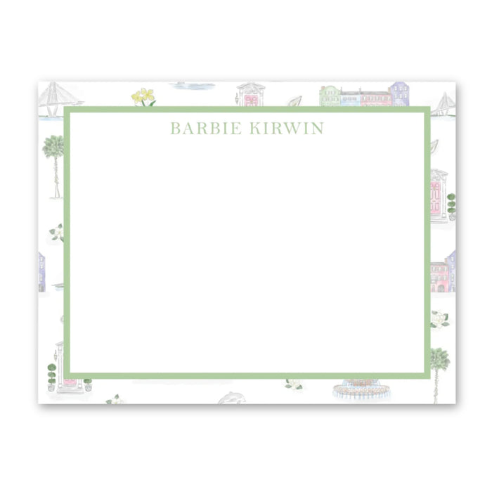 Charleston Toile Color Stationery