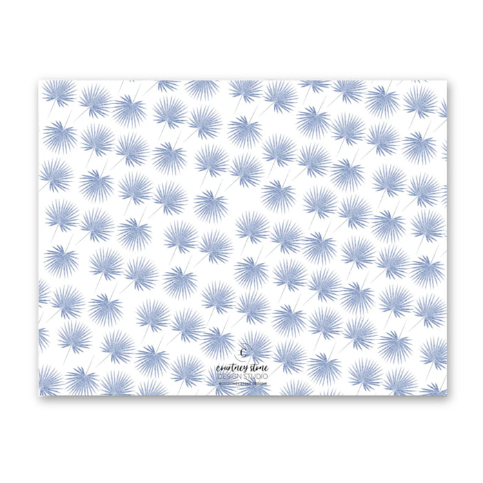 Calming Palm Stationery