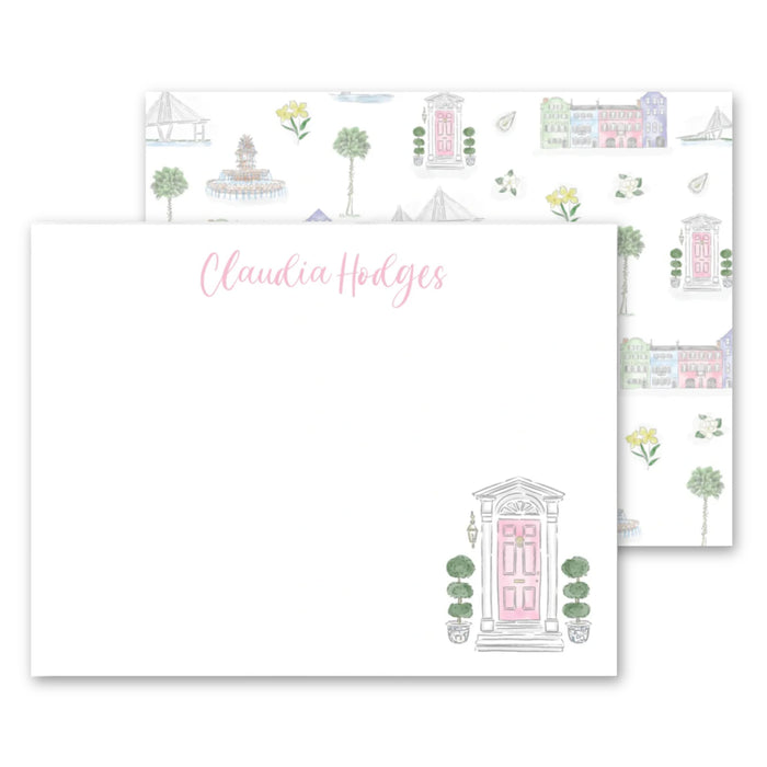 CHS Iconic Pink Door Stationery