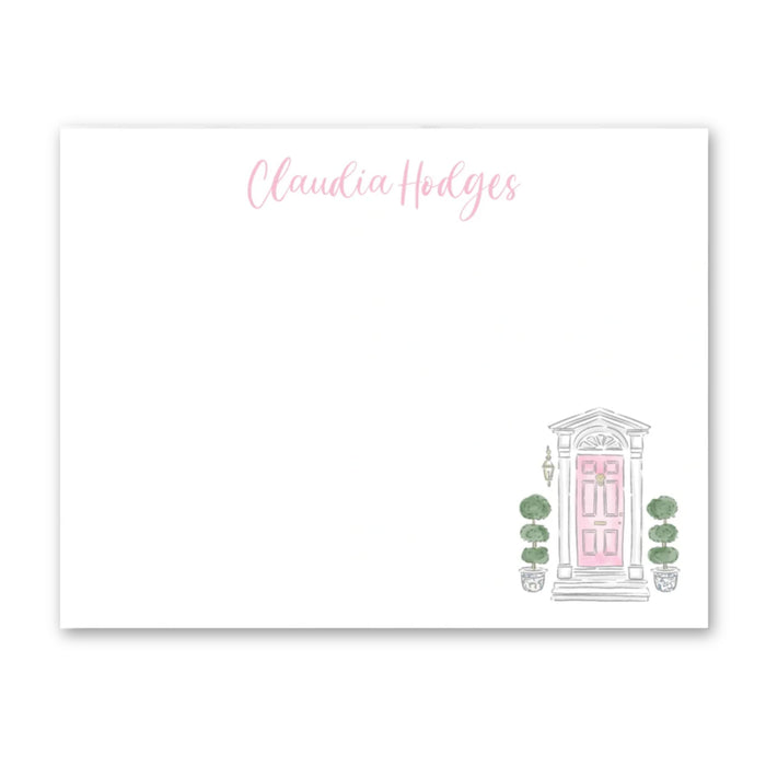 CHS Iconic Pink Door Stationery