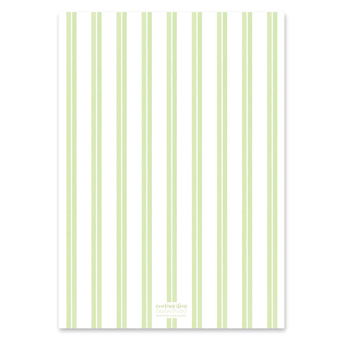 Wintertide Garland Holiday Card