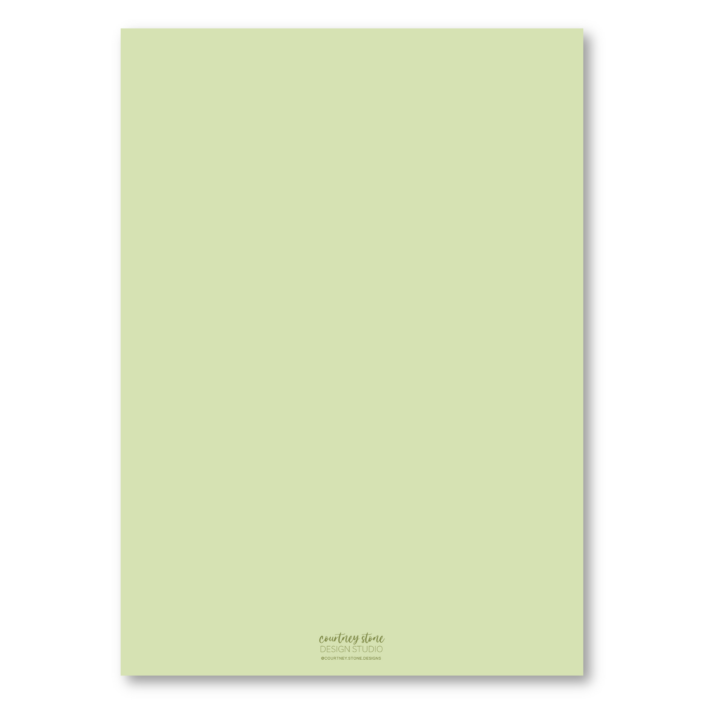 Bamboo Bow Frame Holiday Card– courtneystonedesigns