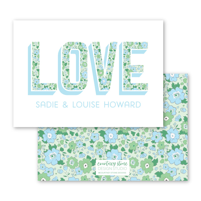 Liberty LOVE Tag