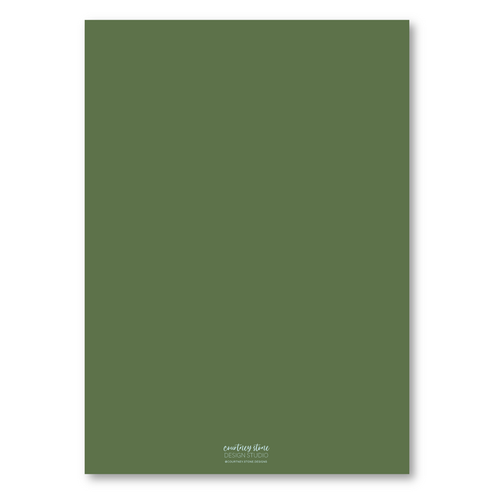 Merry & Married Script Holiday Card