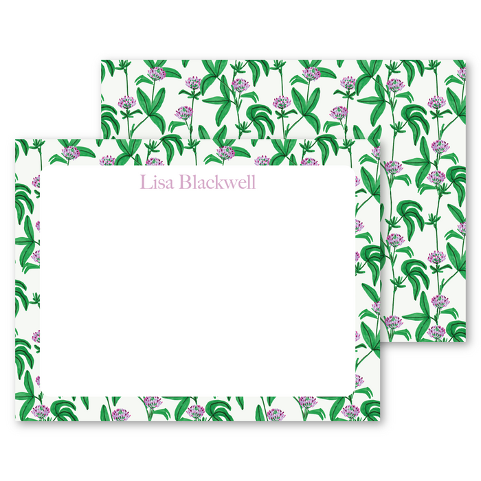 Floral Trellis Stationery