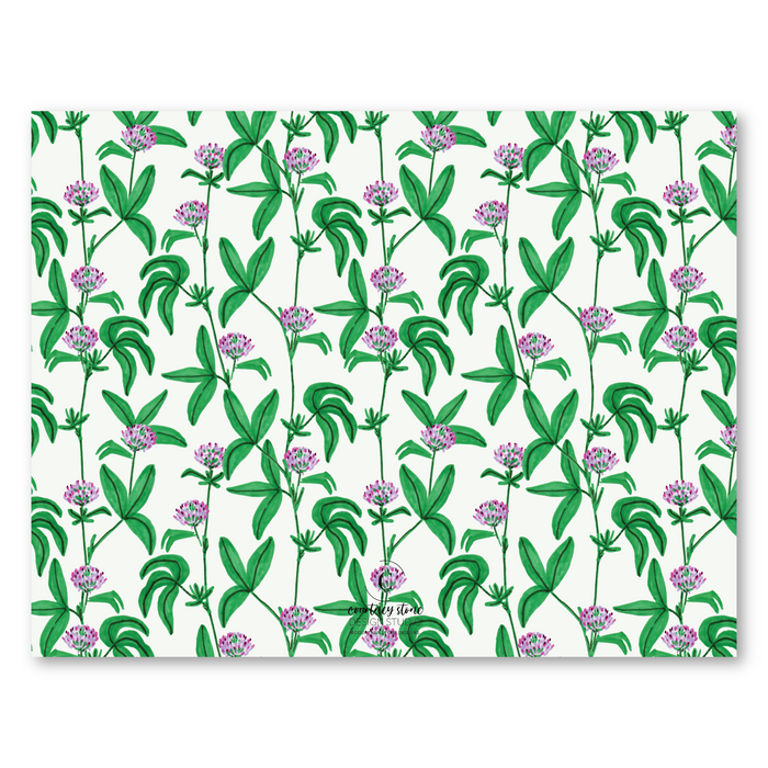 Floral Trellis Stationery