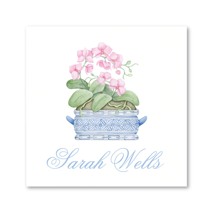 Orchid Enclosure Card | Gift Tag