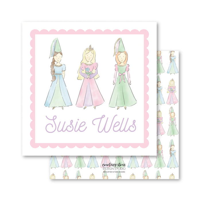 Princess Enclosure Card | Gift Tag