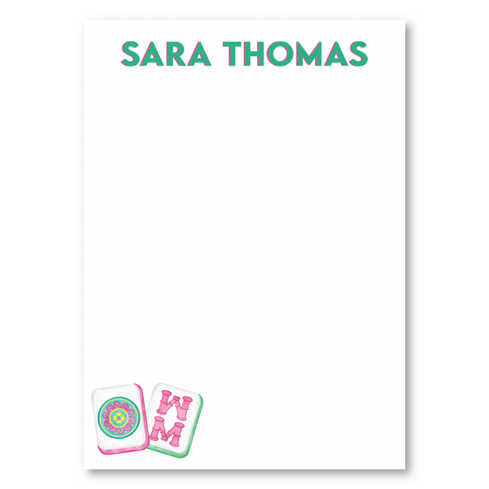 Mahjong Notepad Mahjong Notepad– courtneystonedesigns