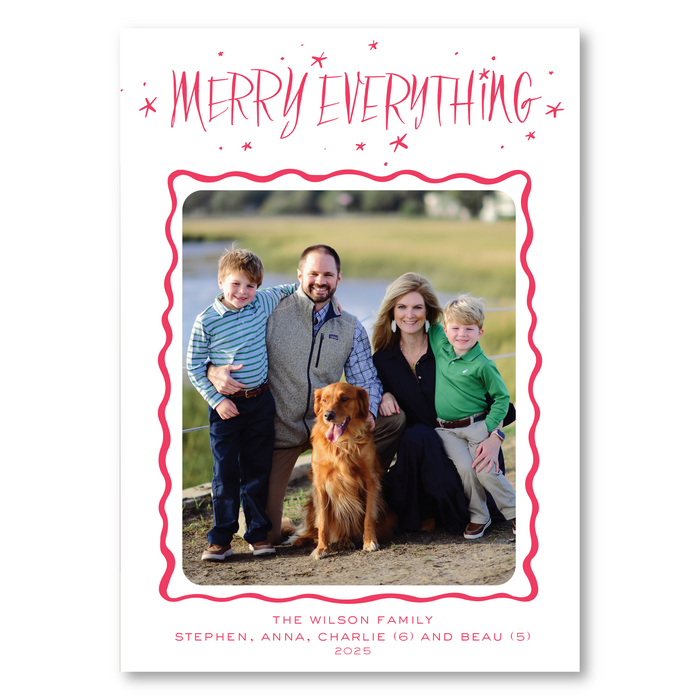 Merry Everything Holiday Card