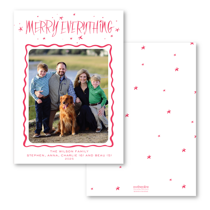 Merry Everything Holiday Card